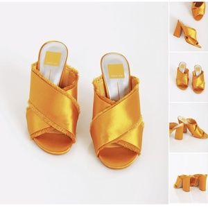 Dolce Vita Henry Satin Mule Size 8.5